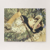 Jeanne, Lente door Edourd Manet Legpuzzel (Horizontaal)