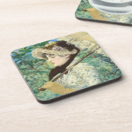 Jeanne (Lente) Edouard Manet Bier Onderzetter