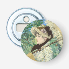 Jeanne (Lente) Edouard Manet Button Flesopener