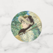 Jeanne (Lente) Edouard Manet Confetti (Kleine voorkant)