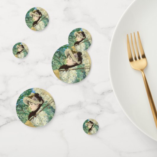 Jeanne (Lente) Edouard Manet Confetti (Groep)