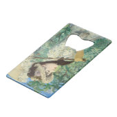 Jeanne (Lente) Edouard Manet Creditkaart Flessenopener (Voorkant Gekanteld)