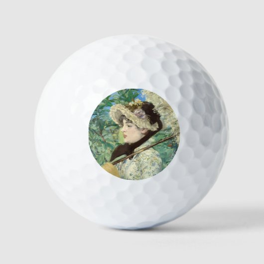 Jeanne (Lente) Edouard Manet Golfballen (Voorkant)