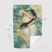 Jeanne (Lente) Edouard Manet Golfhanddoek (Insitu)