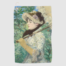 Jeanne (Lente) Edouard Manet Golfhanddoek