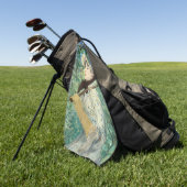 Jeanne (Lente) Edouard Manet Golfhanddoek (Groen)