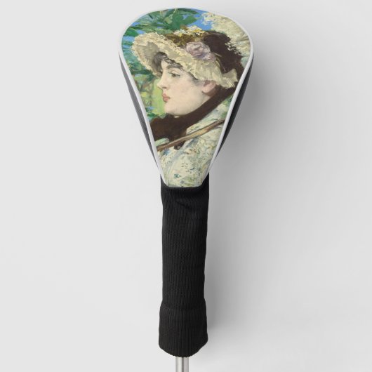 Jeanne (Lente) Edouard Manet Golfheadcover (Voorkant)