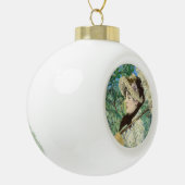 Jeanne (Lente) Edouard Manet Keramische Bal Ornament (Links)