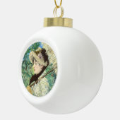 Jeanne (Lente) Edouard Manet Keramische Bal Ornament (Rechts)