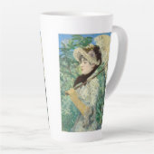 Jeanne (Lente) Edouard Manet Latte Mok (Rechterhoek)