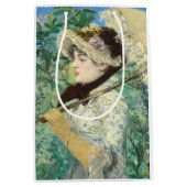 Jeanne (Lente) Edouard Manet Medium Cadeauzakje (Voorkant)