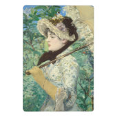 Jeanne (Lente) Edouard Manet Mini Klembord (Achterkant)