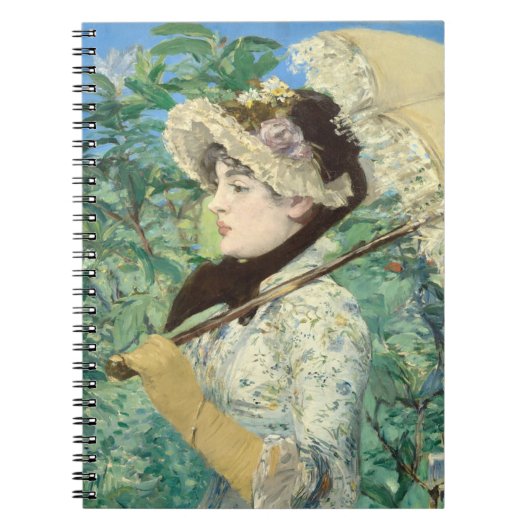 Jeanne (Lente) Edouard Manet Notitieboek (Voorkant)