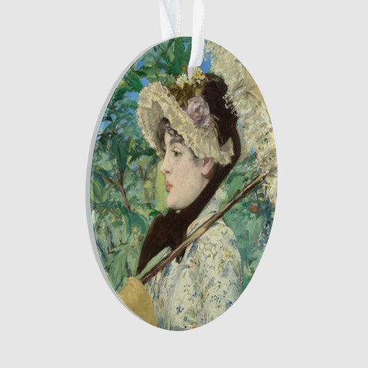 Jeanne (Lente) Edouard Manet Ornament (voorkant)