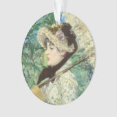 Jeanne (Lente) Edouard Manet Ornament (voorkant)