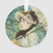 Jeanne (Lente) Edouard Manet Ornament (voorkant)