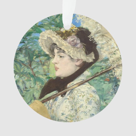 Jeanne (Lente) Edouard Manet Ornament (voorkant)