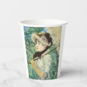 Jeanne (Lente) Edouard Manet Papieren Bekers (Voorkant)