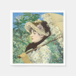 Jeanne (Lente) Edouard Manet Servet
