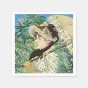 Jeanne (Lente) Edouard Manet Servet