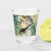 Jeanne (Lente) Edouard Manet Shot Glas (Voorkant)