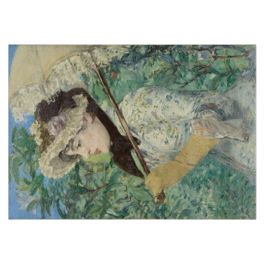 Jeanne (Lente) Edouard Manet Snijplank (Voorkant)