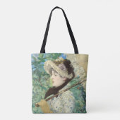 Jeanne (Lente) Edouard Manet Tote Bag (Achterkant)