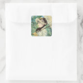 Jeanne (Lente) Edouard Manet Vierkante Sticker (Tas)