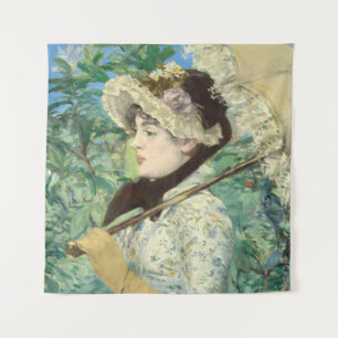 Jeanne (Lente) Edouard Manet Wandkleed