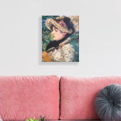 Jeanne (lente) van Édouard Manet Canvas Afdruk (Insitu (Woonkamer))