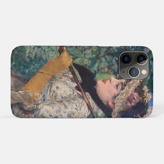 Jeanne (lente) van Édouard Manet Case-Mate iPhone Case (Achterkant (horizontaal))