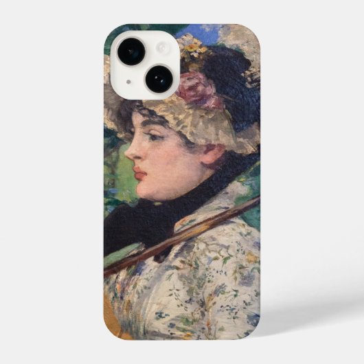 Jeanne (lente) van Édouard Manet iPhone Hoesje (Achterkant)