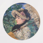 Jeanne (lente) van Édouard Manet Labels (Design 2)