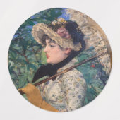 Jeanne (lente) van Édouard Manet Labels (Design 1)