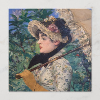 Jeanne (lente) van Édouard Manet Programmakaart