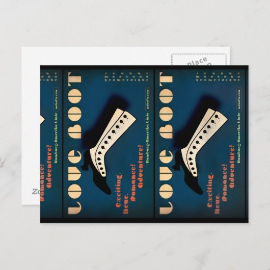 Jeanne: Liefdesschoen Briefkaart (Voorkant / Achterkant)