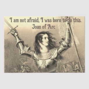 Jeanne of Arc Gift Tissue Paper Tissuepapier