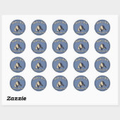 Jeanne of Arc Heard Voices Ronde Sticker (Vel)