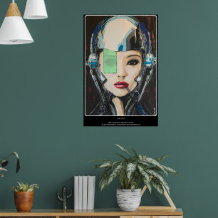 'Jeanne of Arc' Schilderen op een Poster