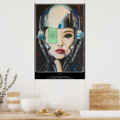 'Jeanne of Arc' Schilderen op een Poster (Keuken)