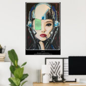 'Jeanne of Arc' Schilderen op een Poster (Thuiskantoor)