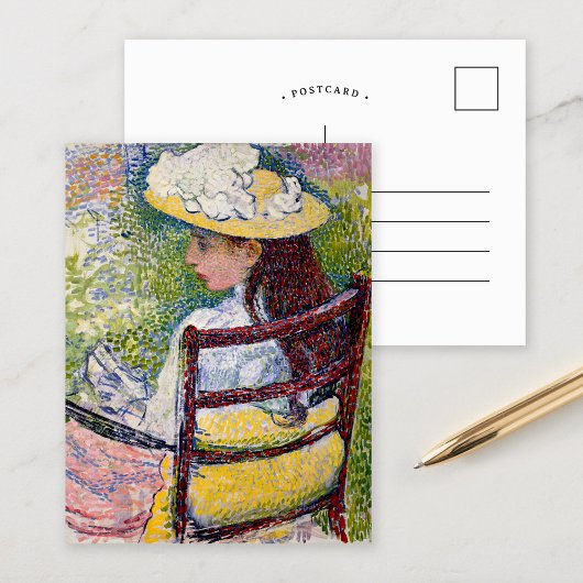 Jeanne Pissarro | Theo van Rysselberghe Briefkaart