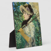 Jeanne (Spring), Edouard Manet Fine Art Fotoplaat (Zijkant)
