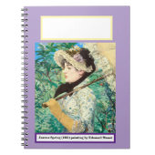 Jeanne Spring van Edouard Manet. Notitieboek (Voorkant)