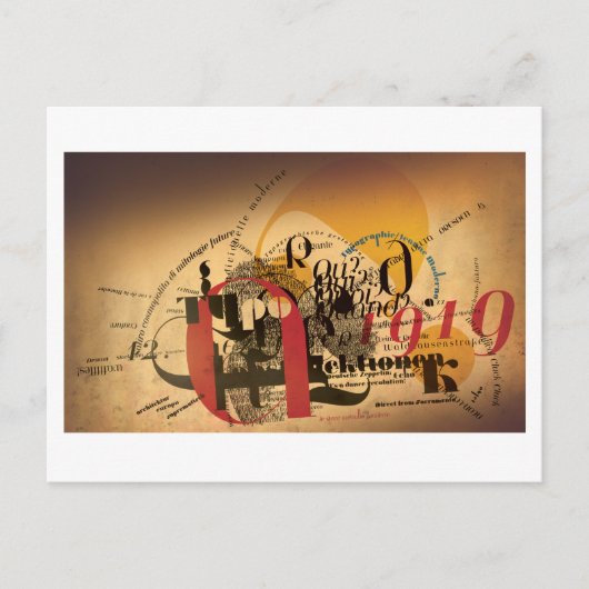 Jeanne: Typo 1919 Briefkaart (Voorkant)