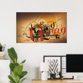 Jeanne: Typo 1919 Poster (Thuiskantoor)