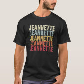 Jeannette Pennsylvania Jeannette PA Retro  T-shirt (Voorkant)