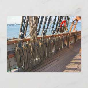 "Jeannie Johnston" vaartuig voor de opleiding van  Briefkaart