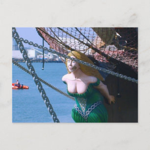 "Jeannie Johnston" vaartuig voor de opleiding van Briefkaart