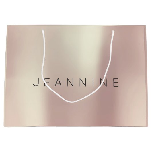 Jeannie Roos Gold Blush Parly Minimal Gift Groot Cadeauzakje (Voorkant)